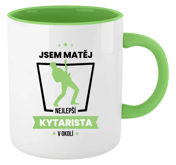 Hrnek Nejlepší v okolí - kytarista