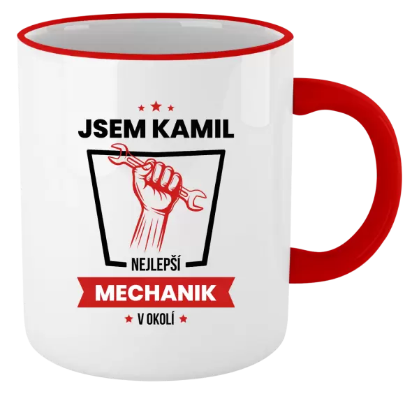 Hrnek Nejlepší v okolí - mechanik