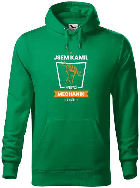 Pánská mikina Nejlepší v okolí - mechanik