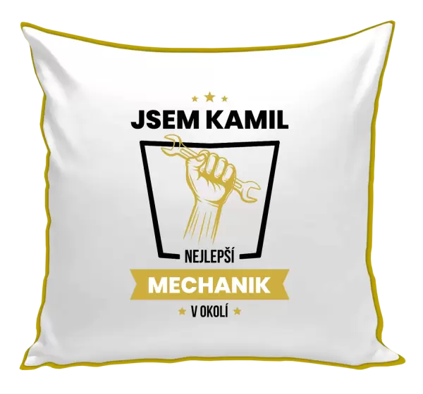 Polštář Nejlepší v okolí - mechanik
