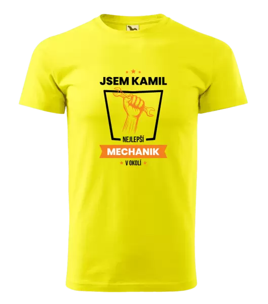 Pánské tričko Nejlepší v okolí - mechanik