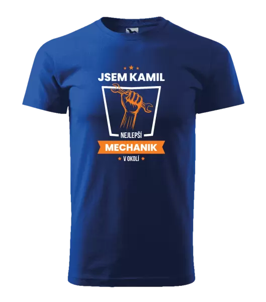 Pánské tričko Nejlepší v okolí - mechanik