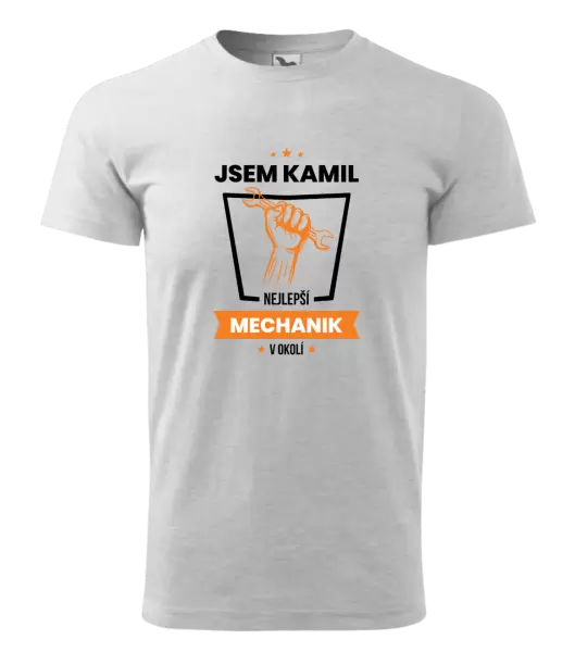 Pánské tričko Nejlepší v okolí - mechanik