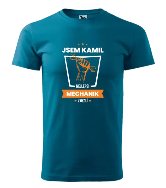 Pánské tričko Nejlepší v okolí - mechanik