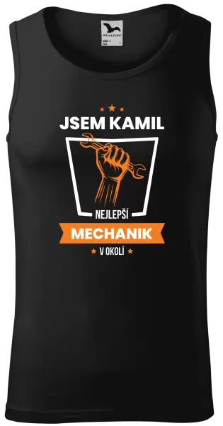 Pánské tílko Nejlepší v okolí - mechanik