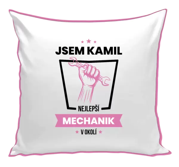Polštář Nejlepší v okolí - mechanik