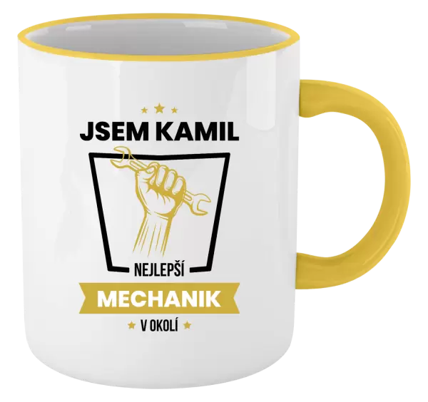 Hrnek Nejlepší v okolí - mechanik