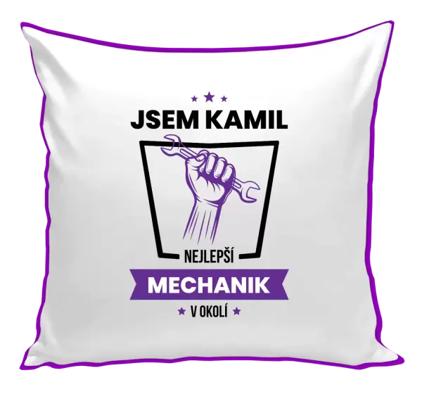 Polštář Nejlepší v okolí - mechanik