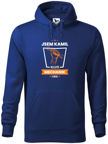 Pánská mikina Nejlepší v okolí - mechanik