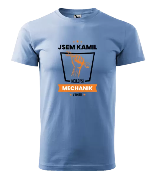 Pánské tričko Nejlepší v okolí - mechanik