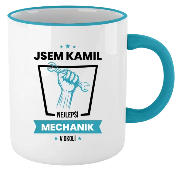 Hrnek Nejlepší v okolí - mechanik