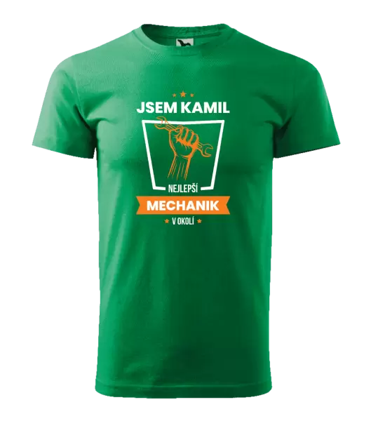Pánské tričko Nejlepší v okolí - mechanik
