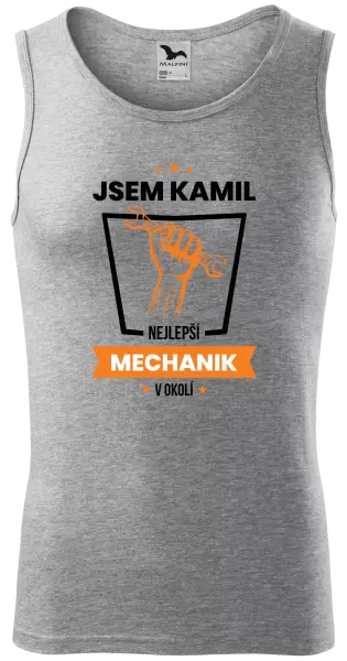 Pánské tílko Nejlepší v okolí - mechanik