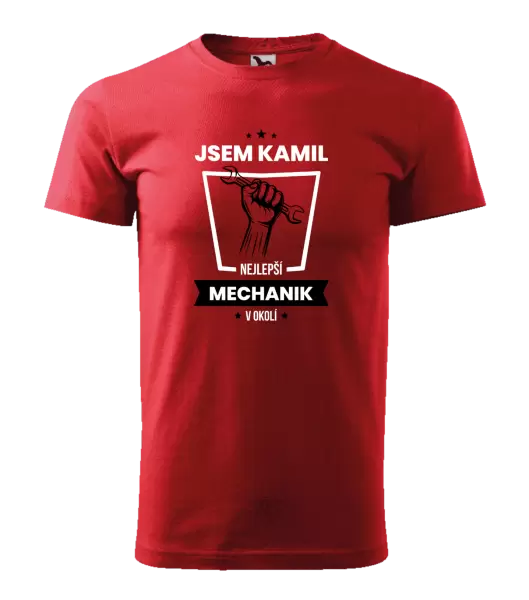 Pánské tričko Nejlepší v okolí - mechanik