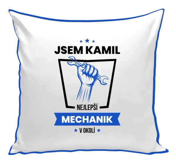 Polštář Nejlepší v okolí - mechanik