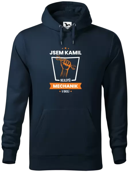 Pánská mikina Nejlepší v okolí - mechanik