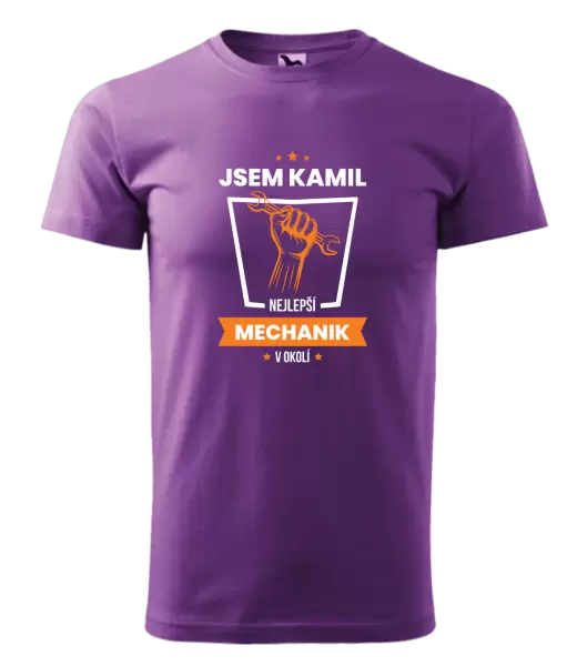 Pánské tričko Nejlepší v okolí - mechanik
