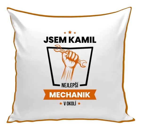 Polštář Nejlepší v okolí - mechanik