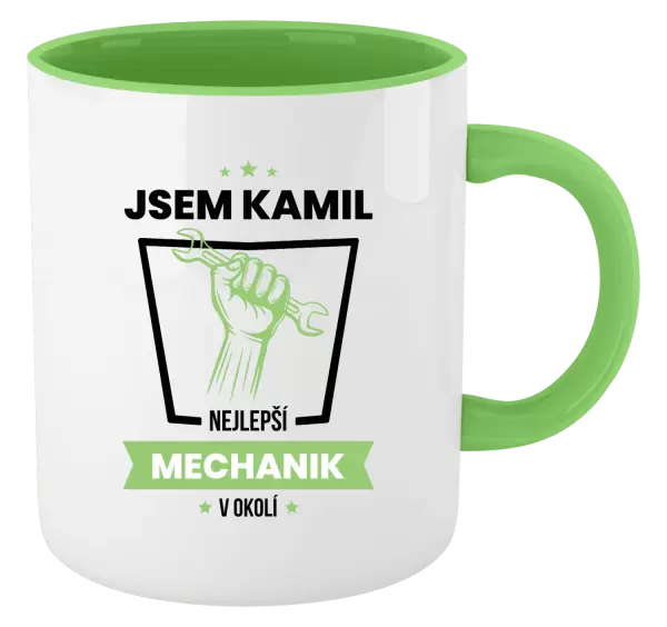 Hrnek Nejlepší v okolí - mechanik
