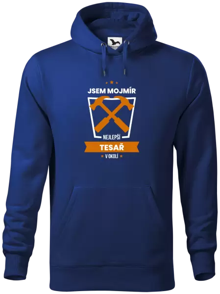 Pánská mikina Nejlepší v okolí - tesař