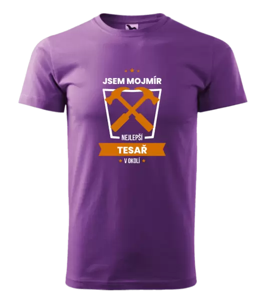Pánské tričko Nejlepší v okolí - tesař