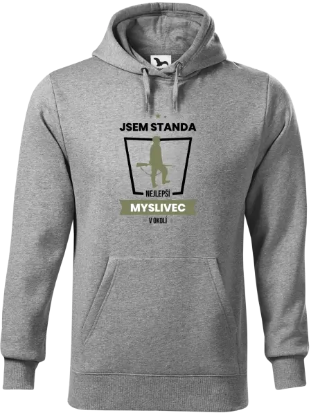 Pánská mikina Nejlepší v okolí - myslivec
