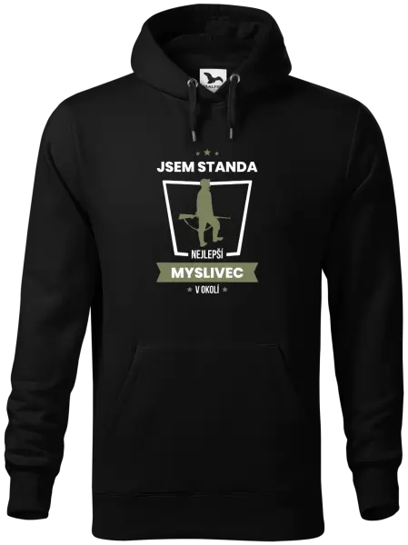 Pánská mikina Nejlepší v okolí - myslivec