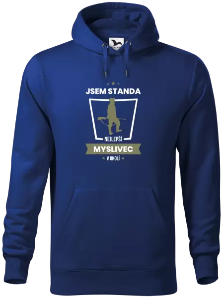 Pánská mikina Nejlepší v okolí - myslivec