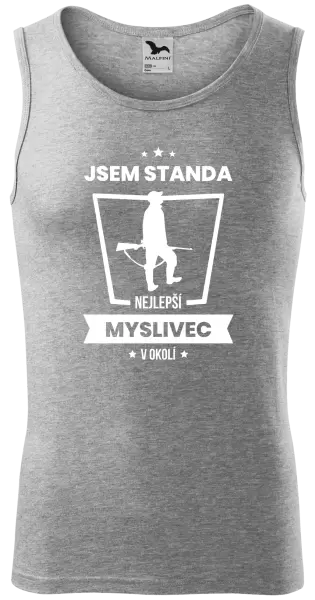 Pánské tílko Nejlepší v okolí - myslivec