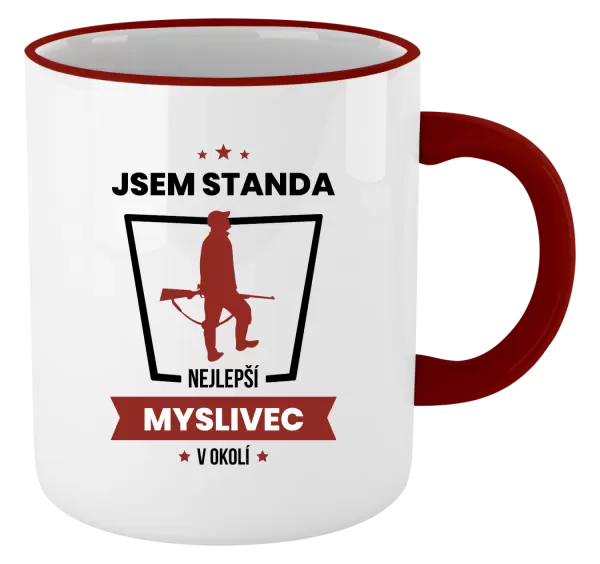 Hrnek Nejlepší v okolí - myslivec