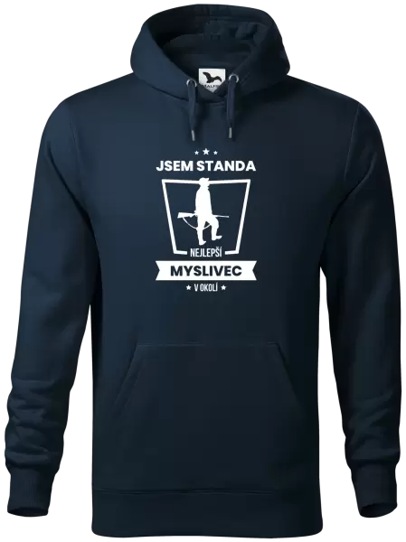 Pánská mikina Nejlepší v okolí - myslivec