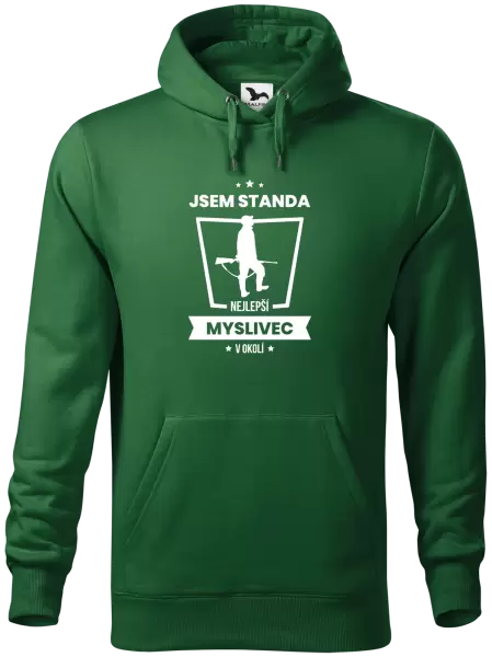 Pánská mikina Nejlepší v okolí - myslivec