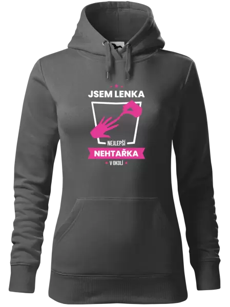 Dámská mikina Nejlepší v okolí - nehtařka