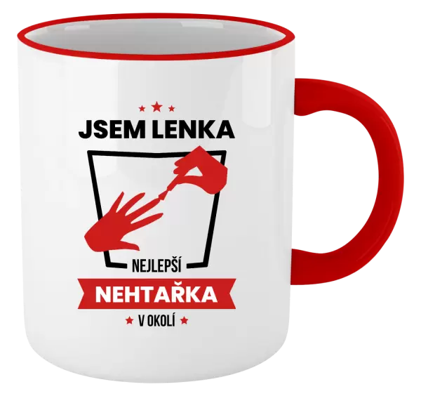 Hrnek Nejlepší v okolí - nehtařka