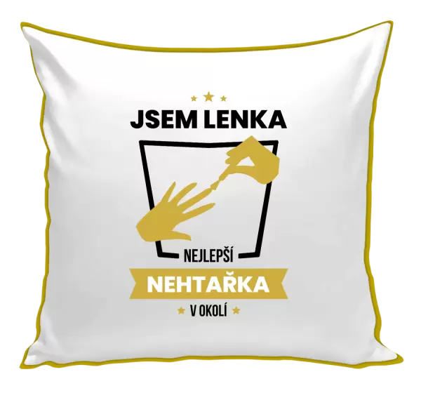 Polštář Nejlepší v okolí - nehtařka