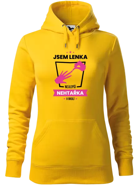 Dámská mikina Nejlepší v okolí - nehtařka