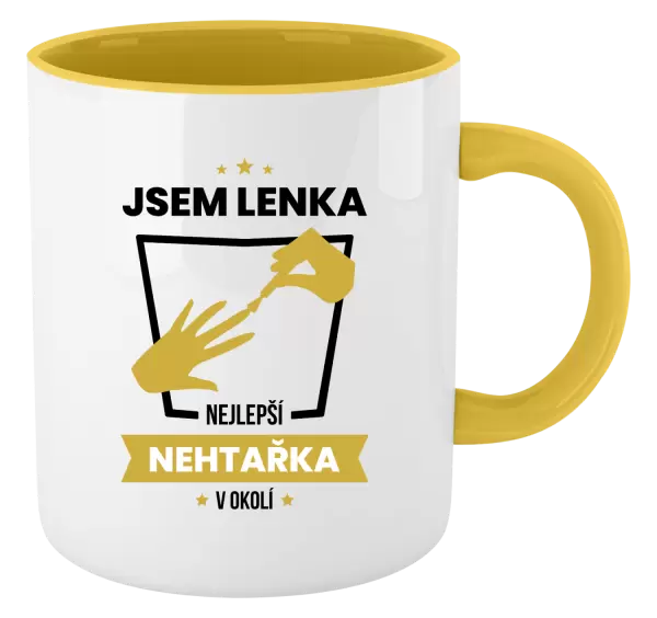 Hrnek Nejlepší v okolí - nehtařka