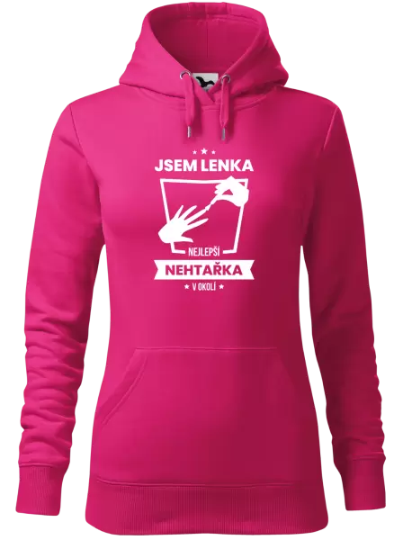 Dámská mikina Nejlepší v okolí - nehtařka