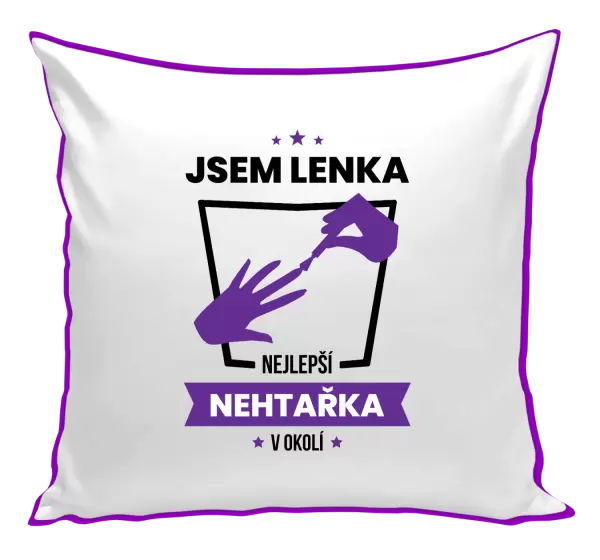 Polštář Nejlepší v okolí - nehtařka