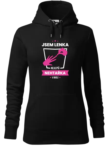 Dámská mikina Nejlepší v okolí - nehtařka