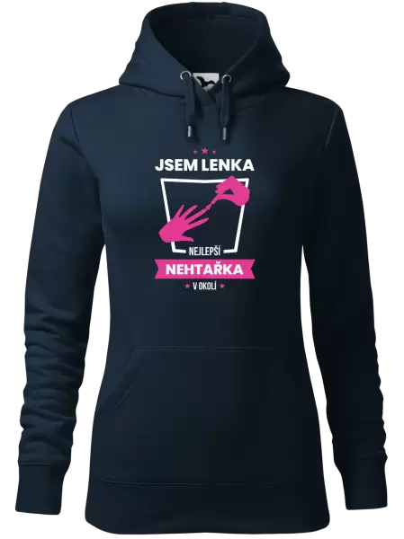 Dámská mikina Nejlepší v okolí - nehtařka