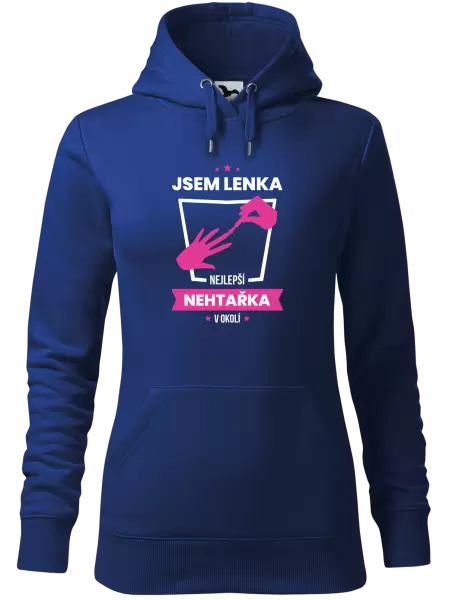 Dámská mikina Nejlepší v okolí - nehtařka