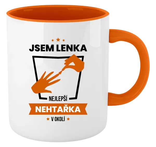 Hrnek Nejlepší v okolí - nehtařka