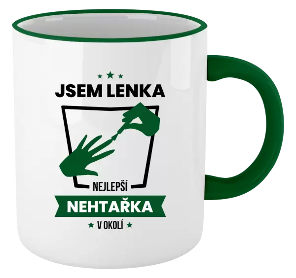 Hrnek Nejlepší v okolí - nehtařka