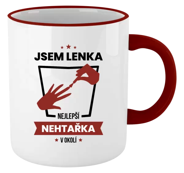 Hrnek Nejlepší v okolí - nehtařka