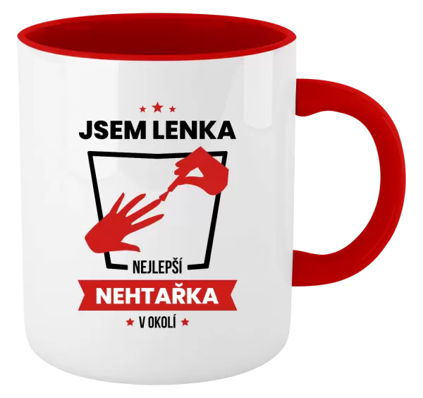 Hrnek Nejlepší v okolí - nehtařka