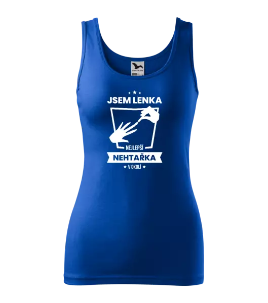 Dámské tílko Nejlepší v okolí - nehtařka