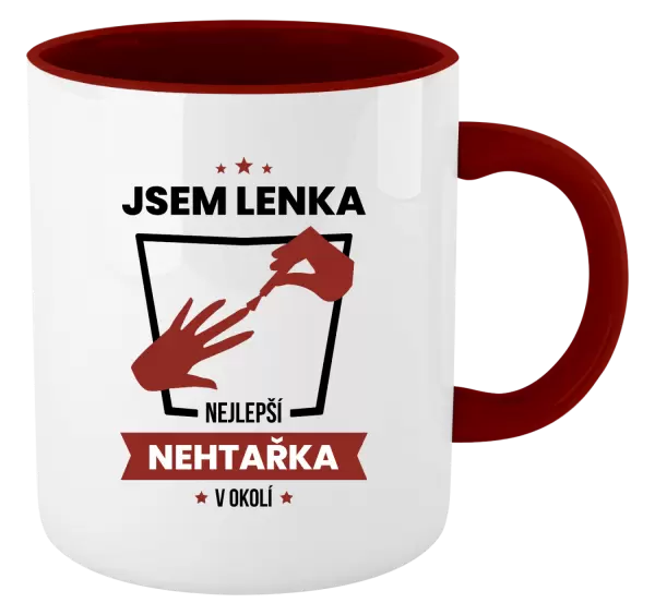 Hrnek Nejlepší v okolí - nehtařka