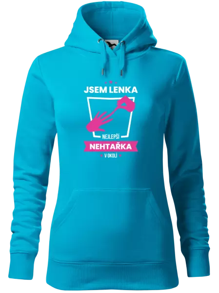 Dámská mikina Nejlepší v okolí - nehtařka