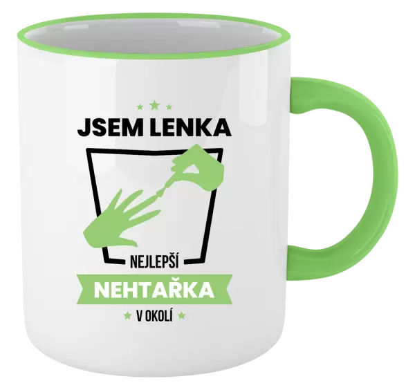 Hrnek Nejlepší v okolí - nehtařka